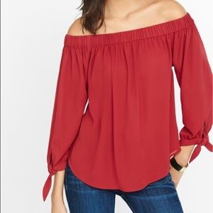 Express off the shoulder blouse